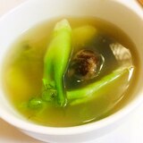 ⭐今夜のお椀-「タラの芽と椎茸のスープ」簡単夕食！